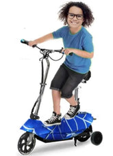 Electric Scooter with Seat Blue BD007 - Colorland Toys
